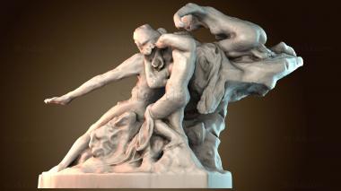 3D мадэль Памятник Виктору Гюго в Музее Родена, Париж (STL)