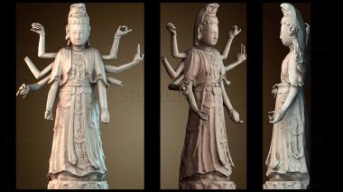 3D model Bodhisattva Avalokitesvara at The Guimet Museum, Paris, France (STL)