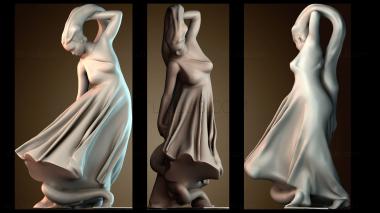 3D model Filum Goddess (STL)