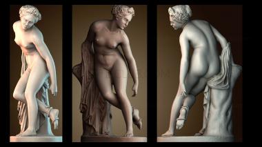 3D model Eurydice Dying at The Louvre, Paris (STL)