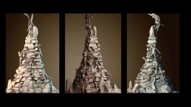 3D модель Памятник Фрежюсу (STL)