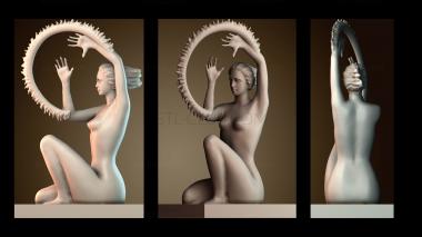 3D модель Золотая богиня (STL)