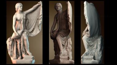 3D мадэль Леда и лебедь (STL)