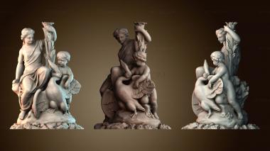 3D модель Леда и лебедь (STL)