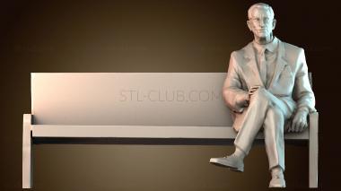 3D model Jan Karski (STL)