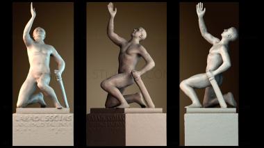 3D model Monument for students and teachers, victims of the the War of Independence (STL)