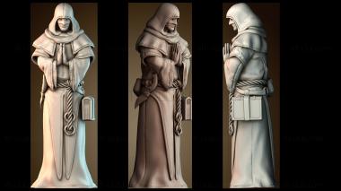3D model Praying Cultist (STL)