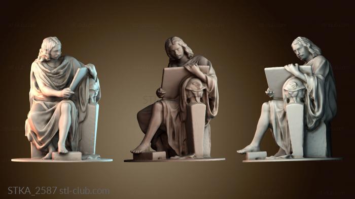 Статуи античные и исторические STKA_2587