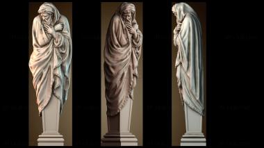 3D model Winter at The Louvre, Paris (STL)