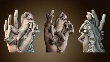 3D model In the hand of god (STL)