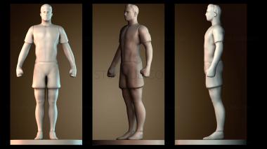 3D model Cristiano Ronaldo (STL)