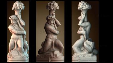 3D мадэль Морской Бог (STL)