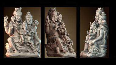 3D модель Ганеша — сын Шивы и Парвати (STL)