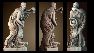 3D модель Ниоба и ее младшая дочь (STL)