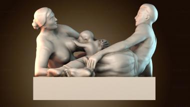 3D модель Семья (STL)