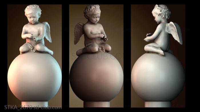 Статуи античные и исторические Putto