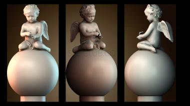 3D модель Путто (STL)