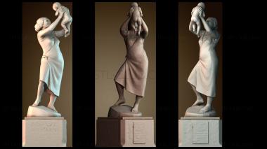 3D модель Мать и дитя в Стоквелле, Лондон (STL)