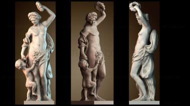 3D модель Аллегорические времена года Весна (STL)