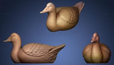 3D model Bote fourre tout en forme de canard (STL)