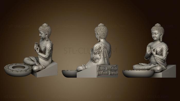 3D модель Buda porta incienso (STL)