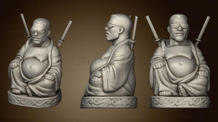 Статуэтки Будда Блейд Будда С мечами