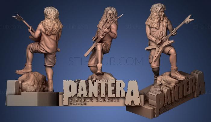 3D model DIMEBAG DARRELL PANTERA (STL)