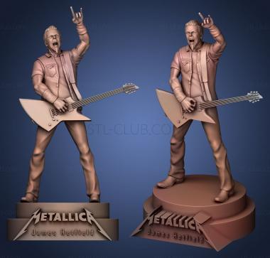 3D model James Hetfield Metallica (STL)
