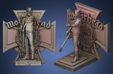 3D model Lemmy Kilmister motorhead (STL)