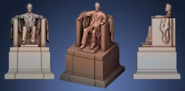 3D model Abraham Lincoln Memorial (STL)