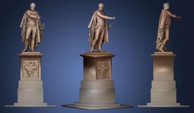 3D model August von Gneisenau 3 (STL)