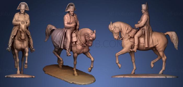 3D мадэль Конная статуя Наполеона (STL)
