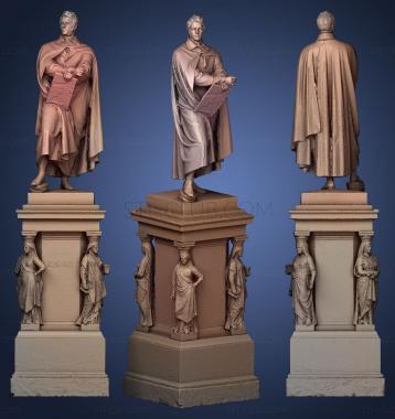 3D model Karl Friedrich Schinkel Memorial (STL)