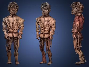 3D модель Питер Динклэйдж в роли Тириона Ланнистера (STL)