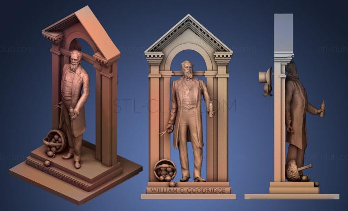 3D model WILLIAM C GOODRIDGE STATUE DESIGN 2 (STL)