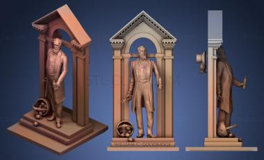 3D model WILLIAM C GOODRIDGE STATUE DESIGN 2 (STL)