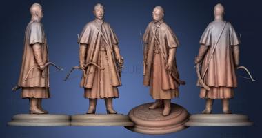 3D модель Дмитрий Байда Вишневецкий гетман миниатюра (STL)