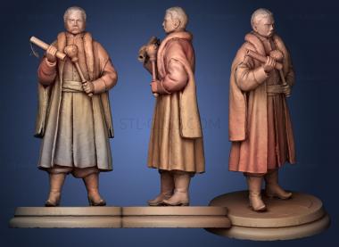 3D model Pavlo Polubotok Hetman miniature (STL)