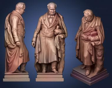 3D model Alexander von Humboldt (STL)