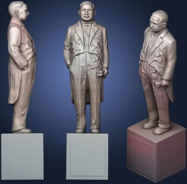 3D model The father of the railway Jeme Tianyou (STL)