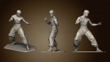 3D model Bruce Lee 2 (STL)