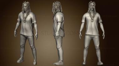 3D model Cheif Keef Sculpture (STL)