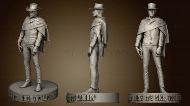 3D model Clint Eastwood (STL)