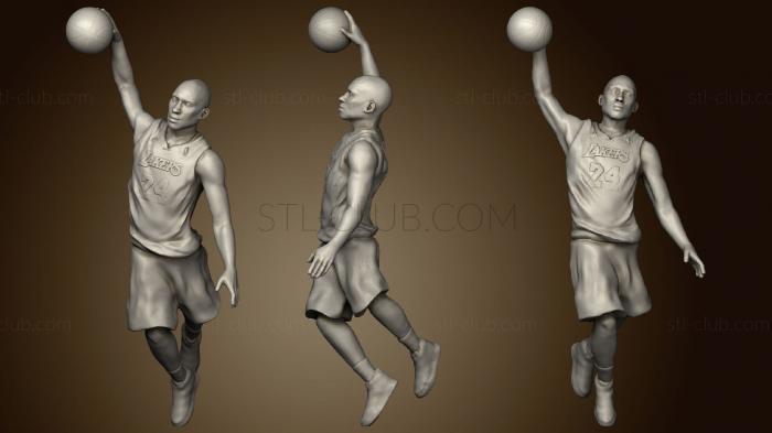 3D model Kobe Bryant (STL)