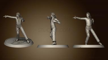 3D мадэль Майкл Джексон (STL)