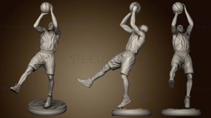3D модель Статуя Коби Брайанта (STL)