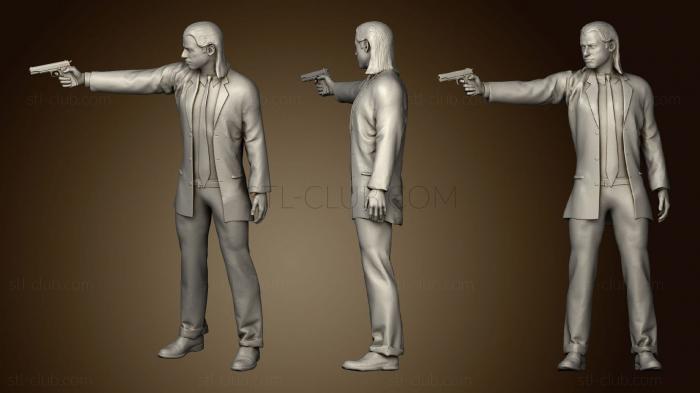 3D model Vincent Vega and Jules Winnfield Vincent Vega (STL)