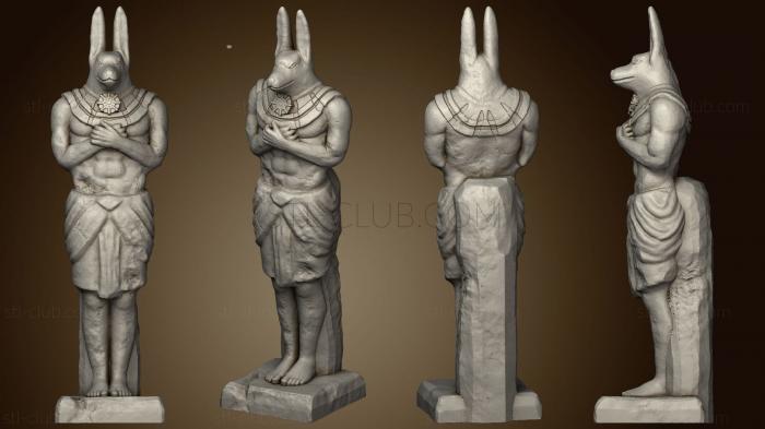 Египетские статуи и рельефы Статуя 1 001