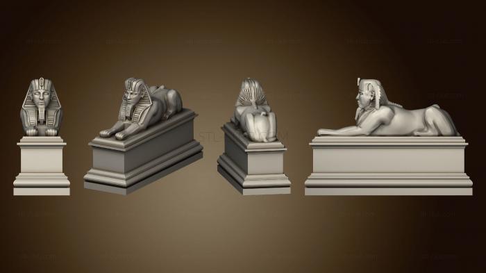 Египетские статуи и рельефы Статуя 03