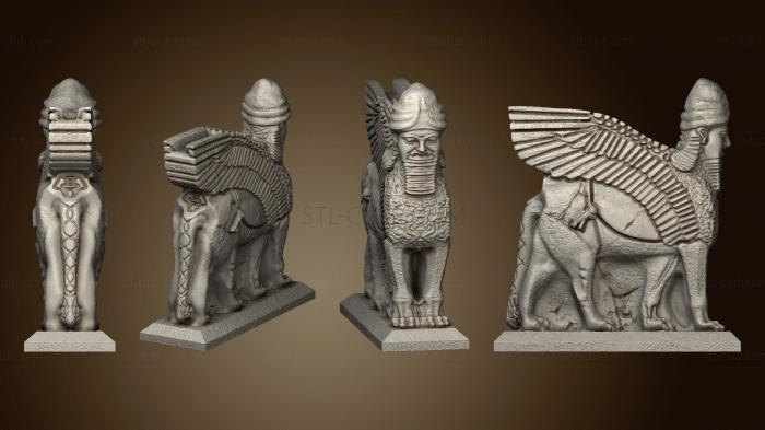 Египетские статуи и рельефы Статуя 09